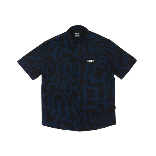 Button Shirt Crusty Black/Navy