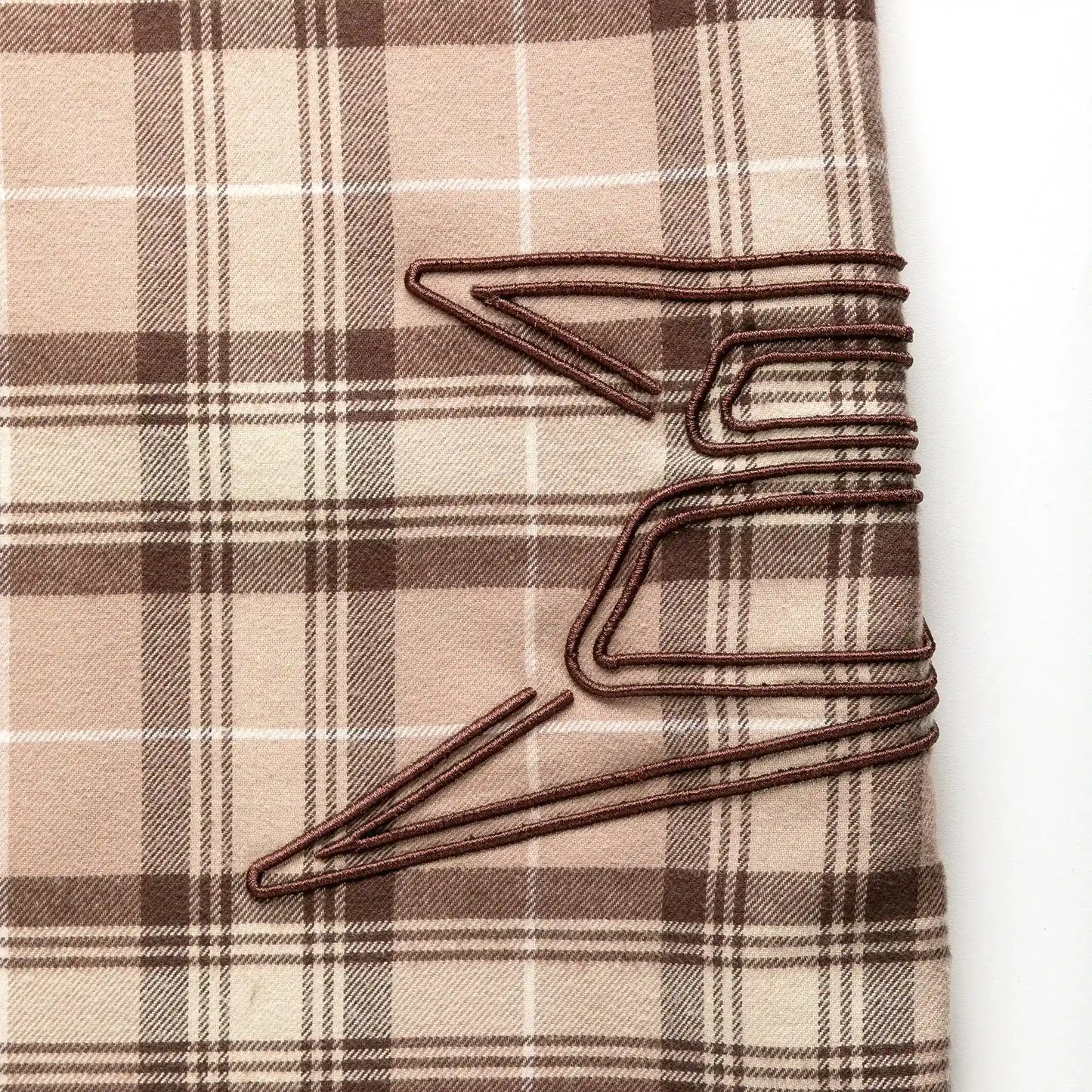 Button Shirt Star Dark Brown