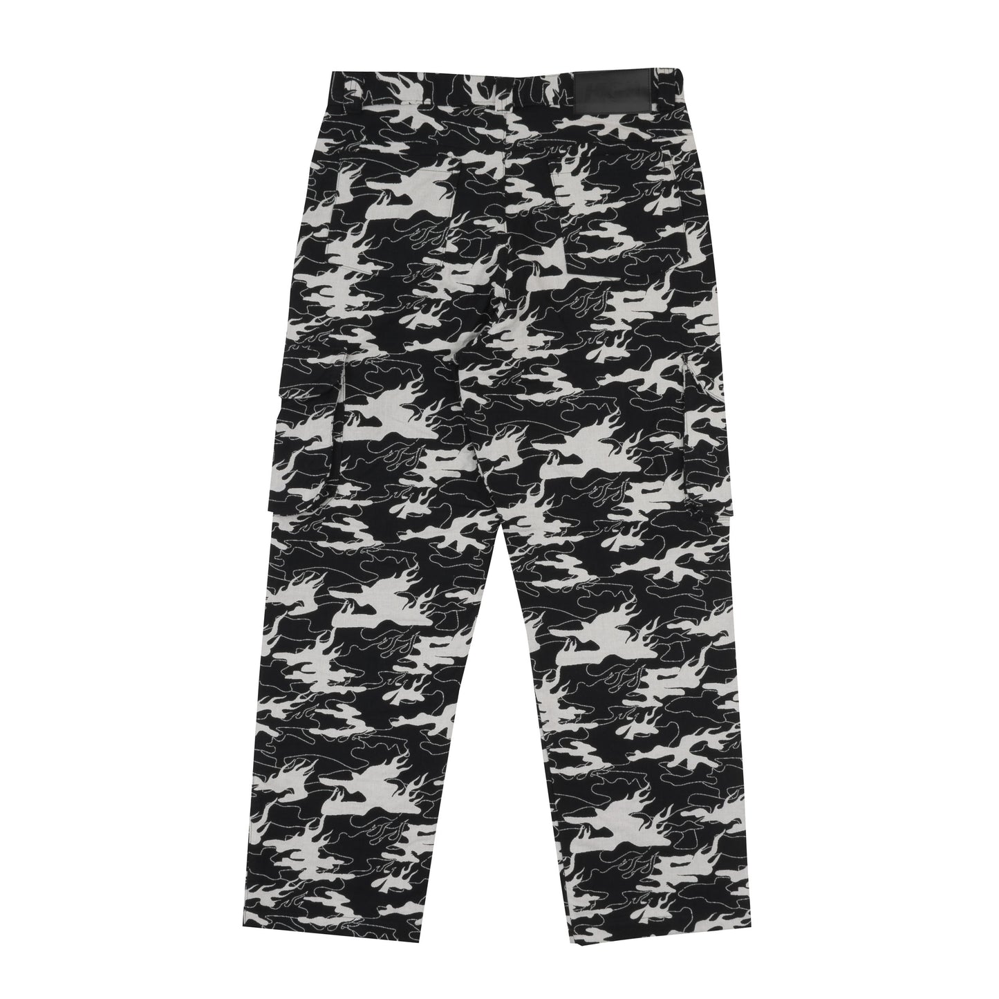 Camo Jacquard Cargo Pants
