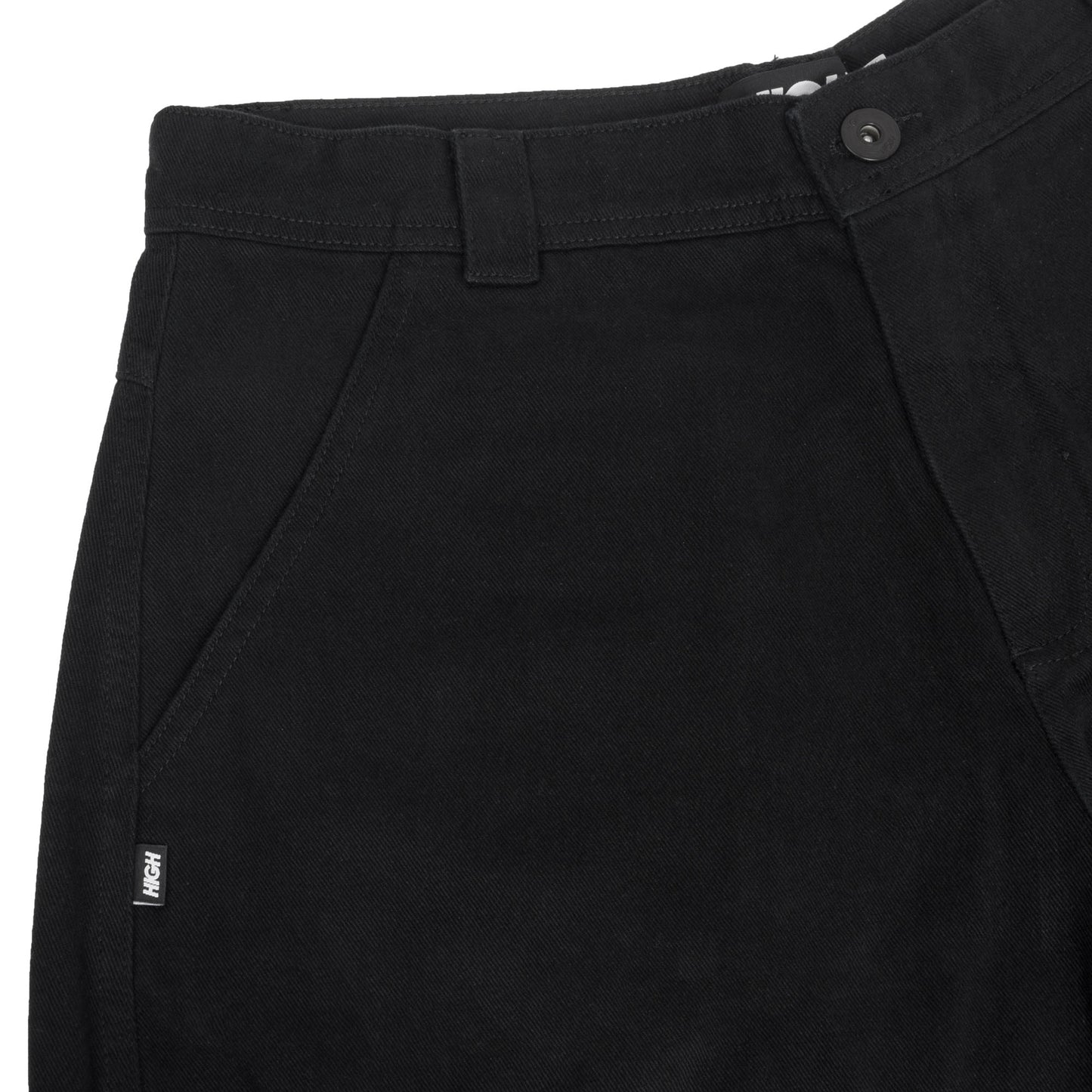 Cargo Twill Shorts Black