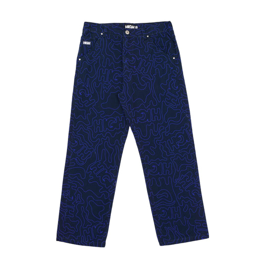 Chino Pants Mountains Navy