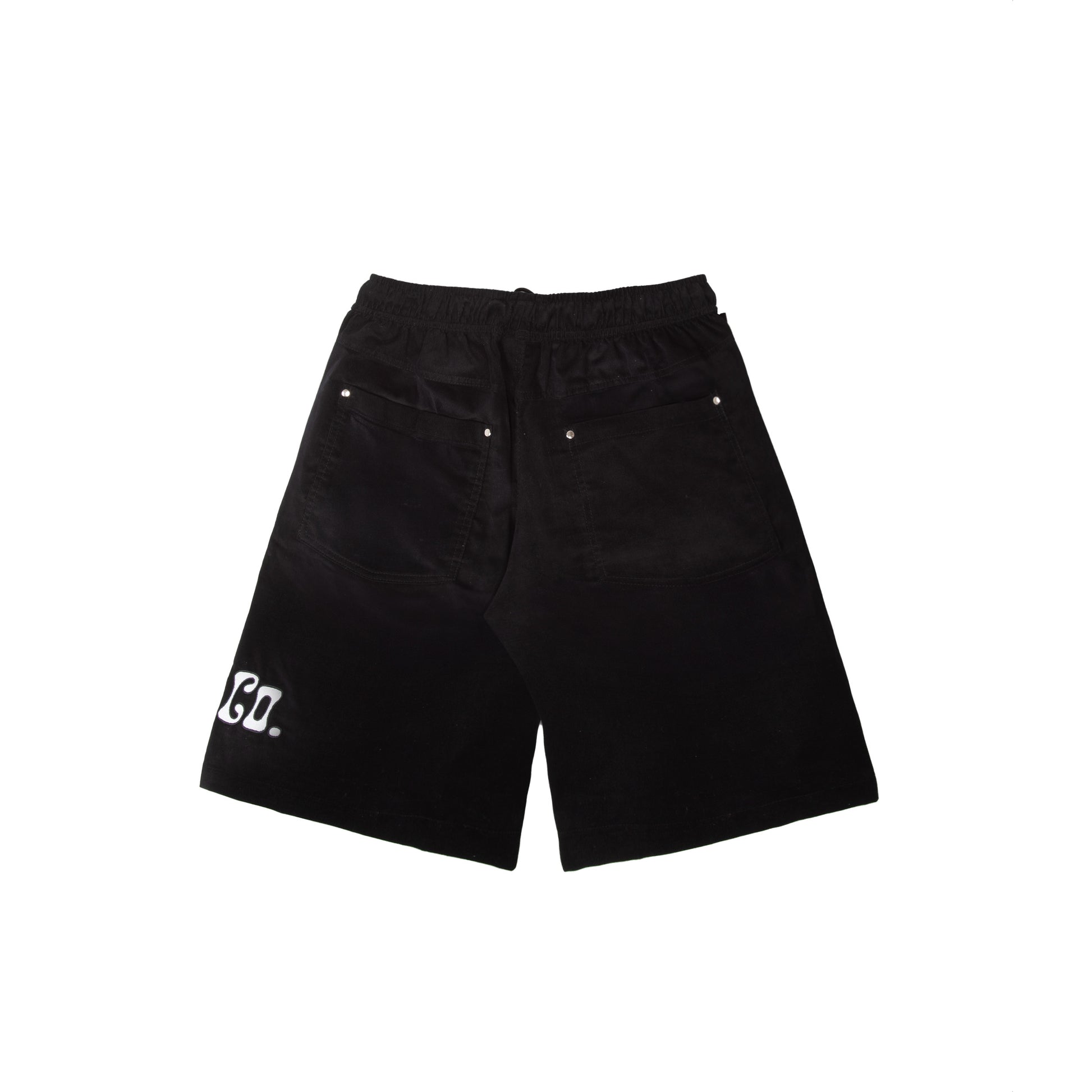 Corduroy Beach Shorts Black