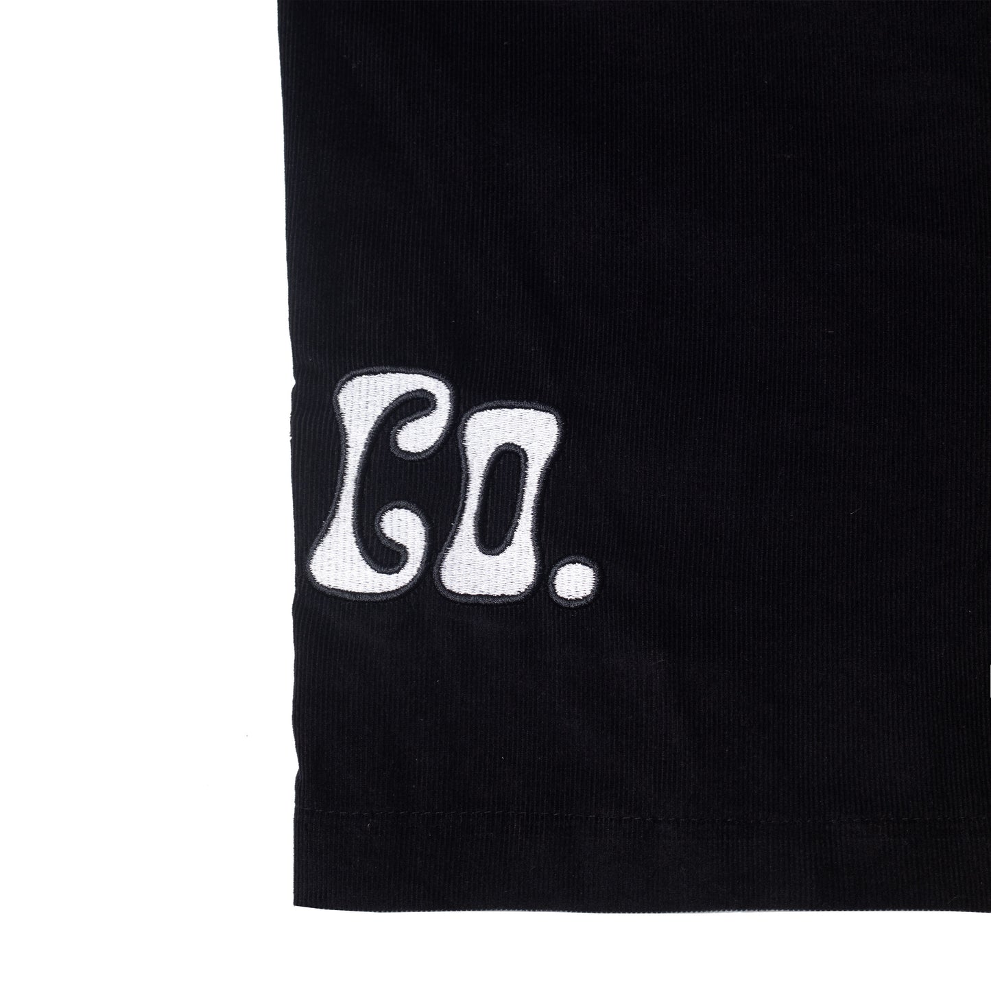 Corduroy Beach Shorts Black