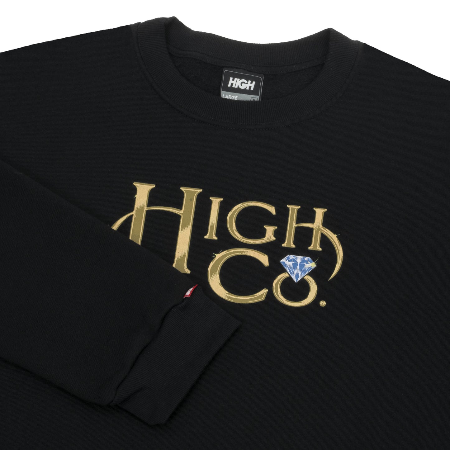 Crewneck Diamant Black