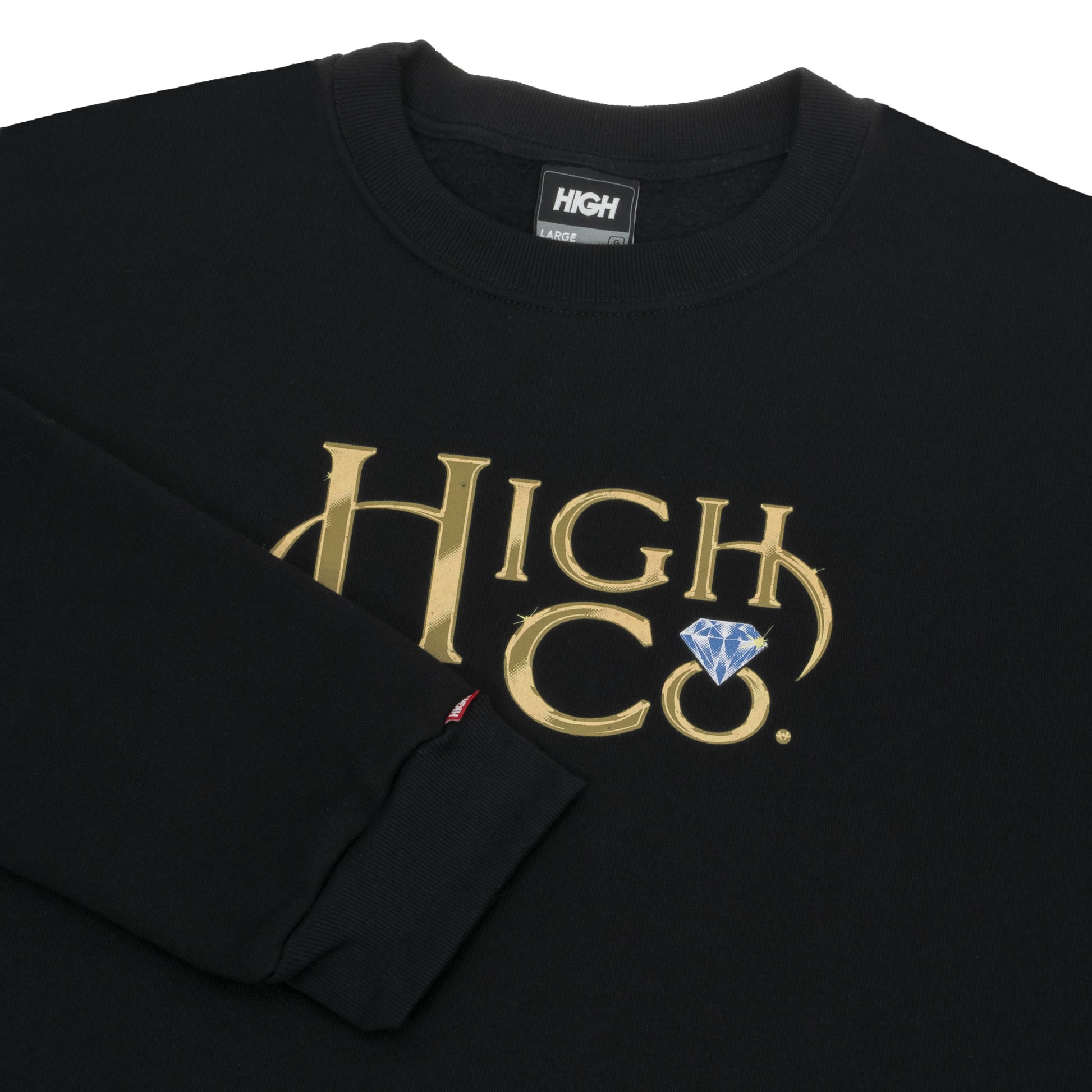 Crewneck Diamant Black