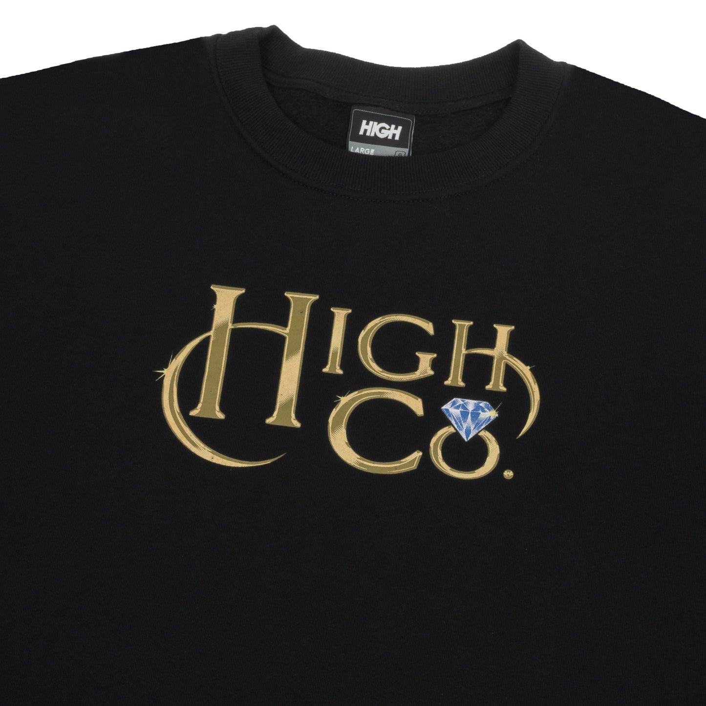 Crewneck Diamant Black