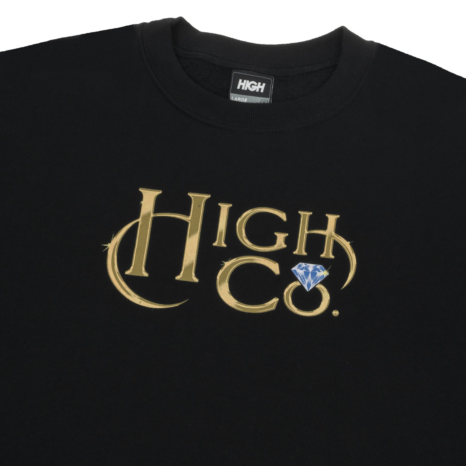 Crewneck Diamant Black