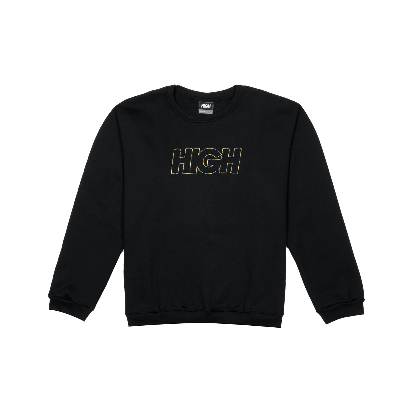 Crewneck Logo Colored Black