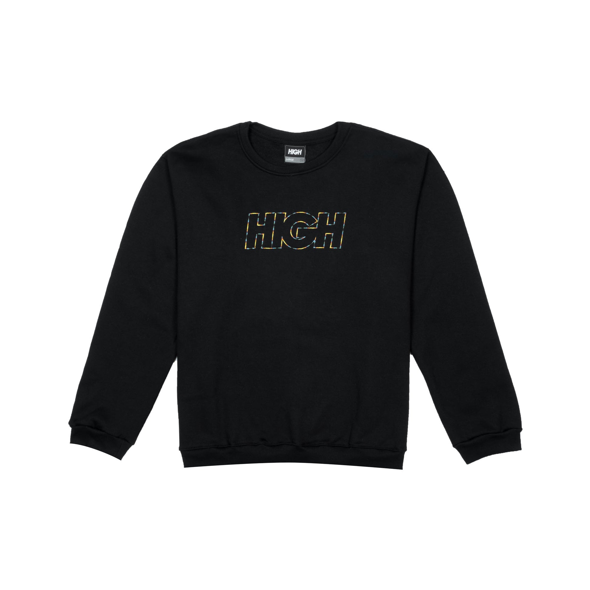 Crewneck Logo Colored Black