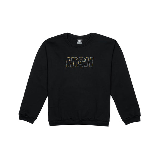 Crewneck Logo Colored Black