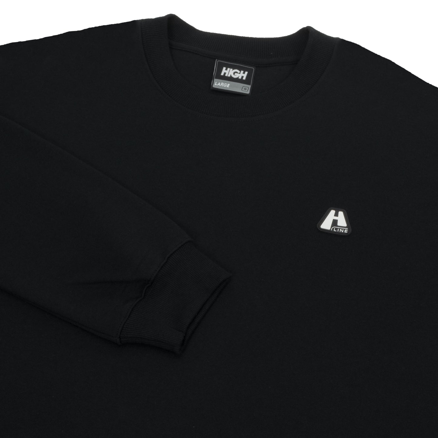 Crewneck Logo Line Black