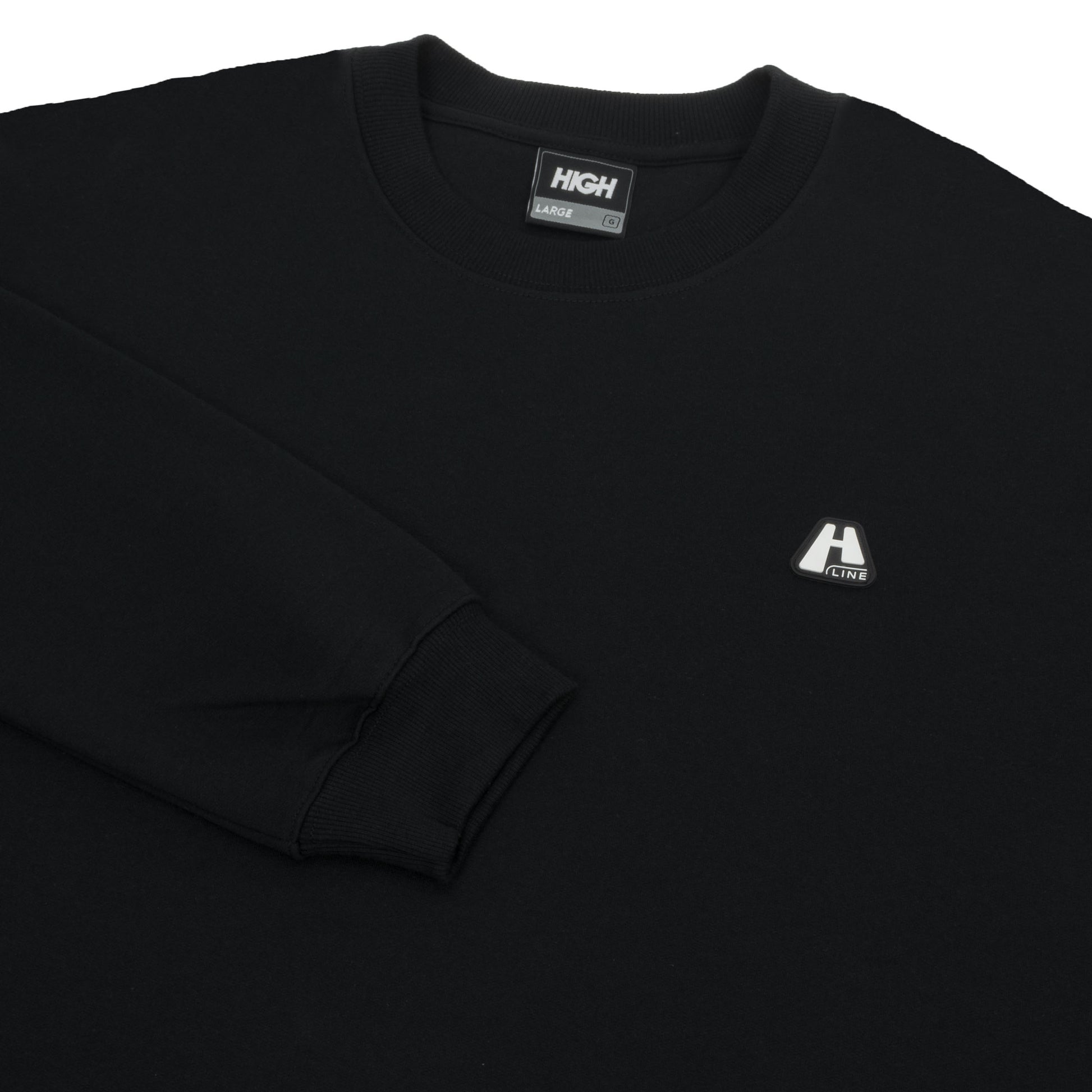 Crewneck Logo Line Black