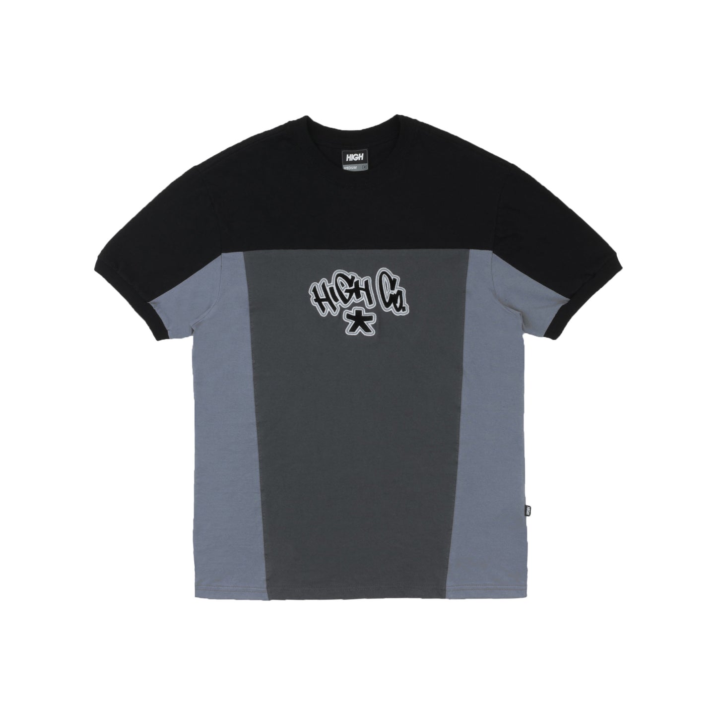 Cut Tee Solid Black