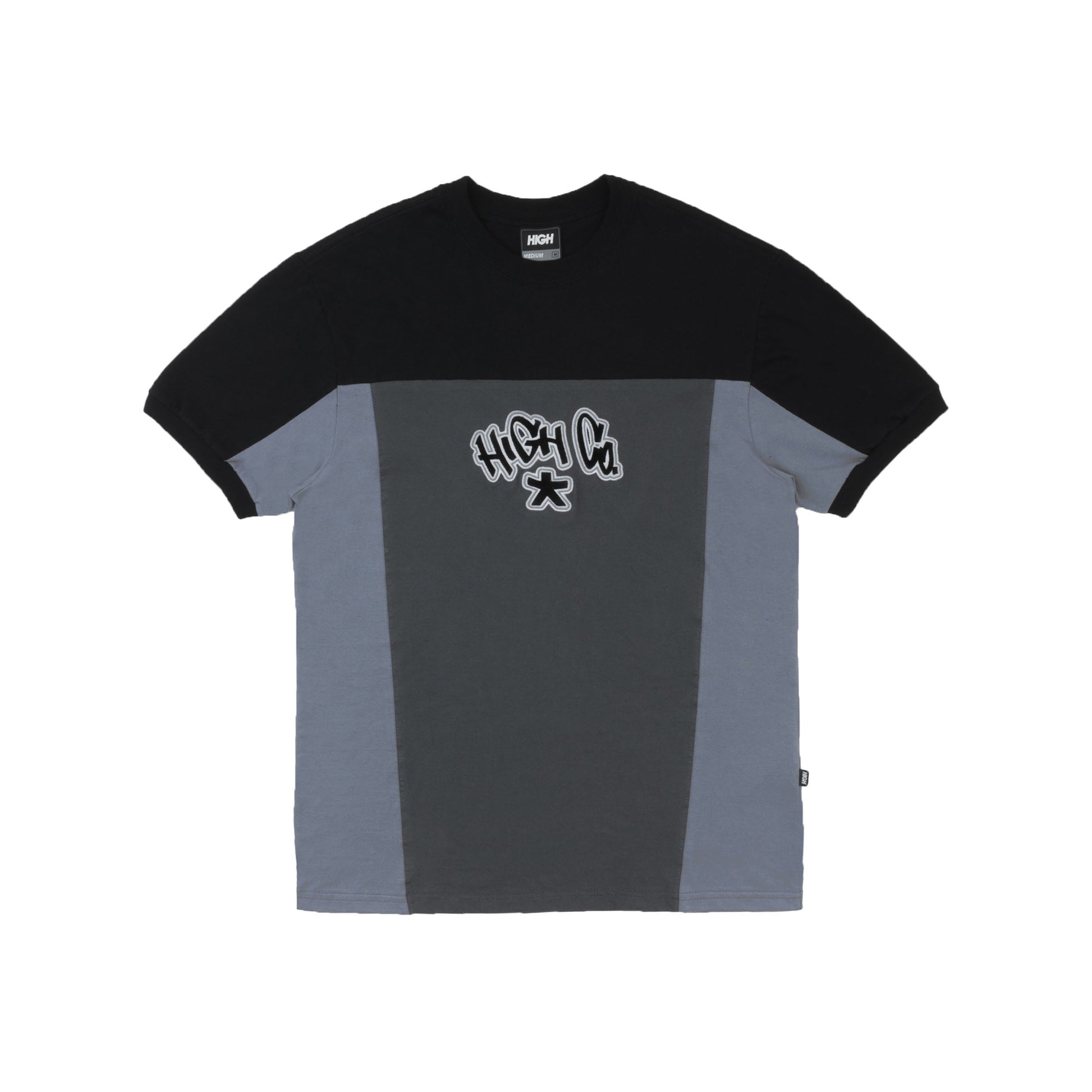 Cut Tee Solid Black