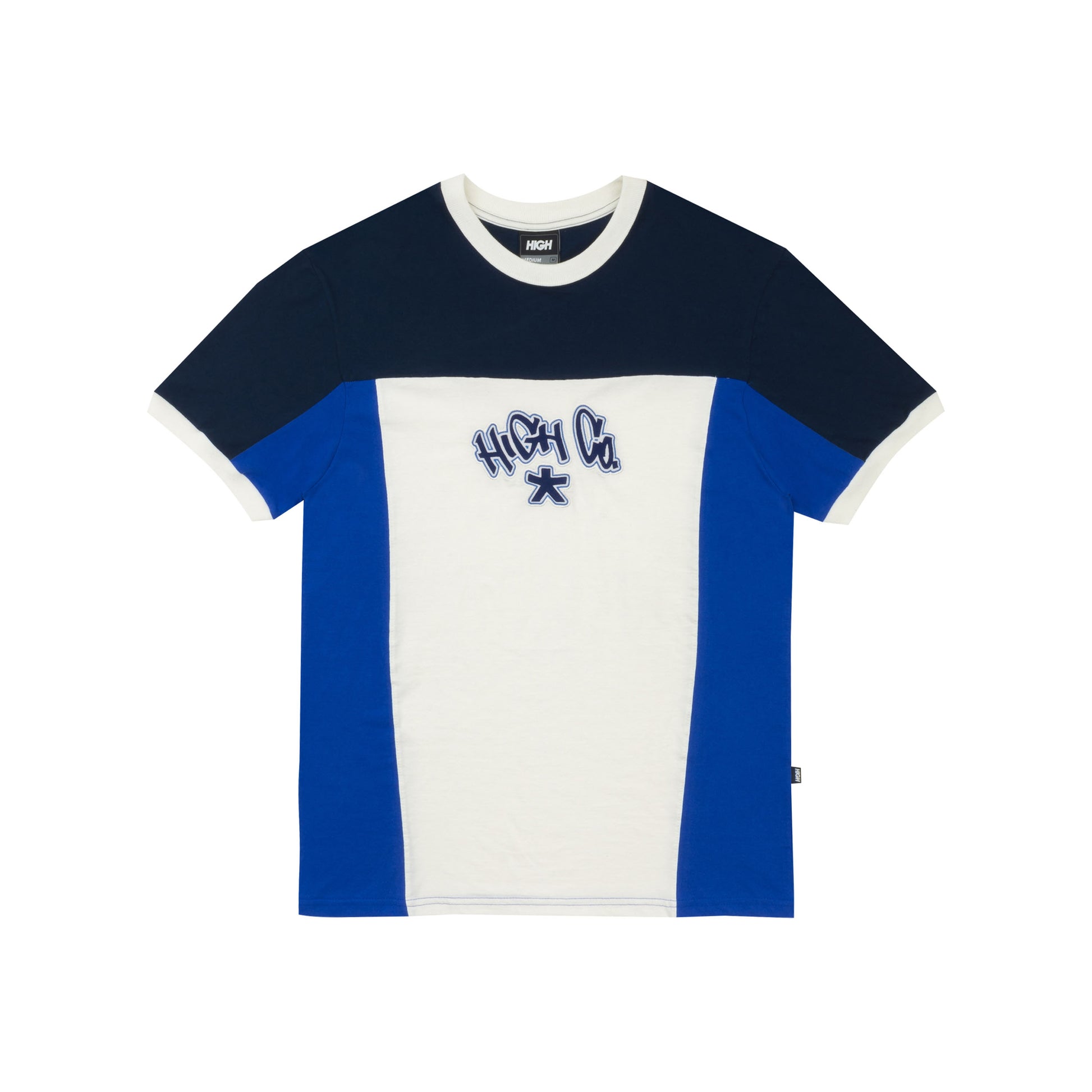 Cut Tee Solid Navy