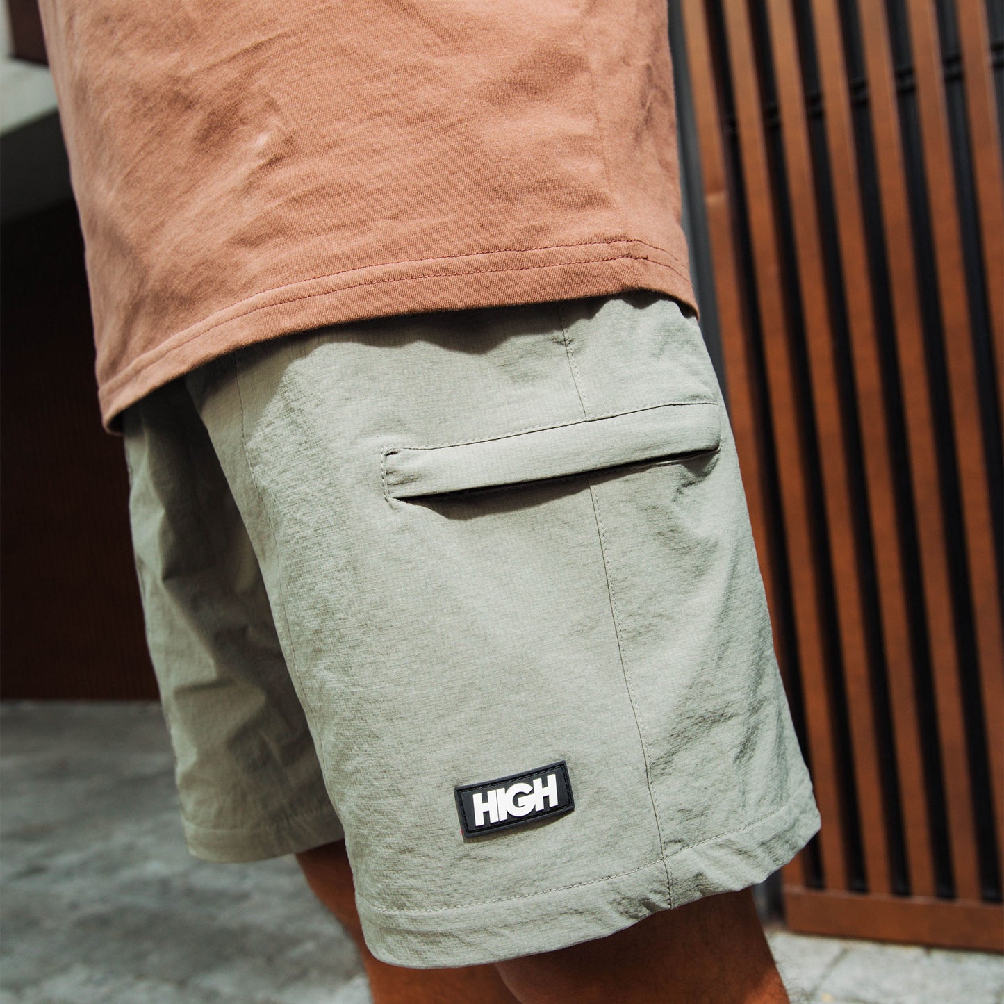 Trail Shorts Olive Green