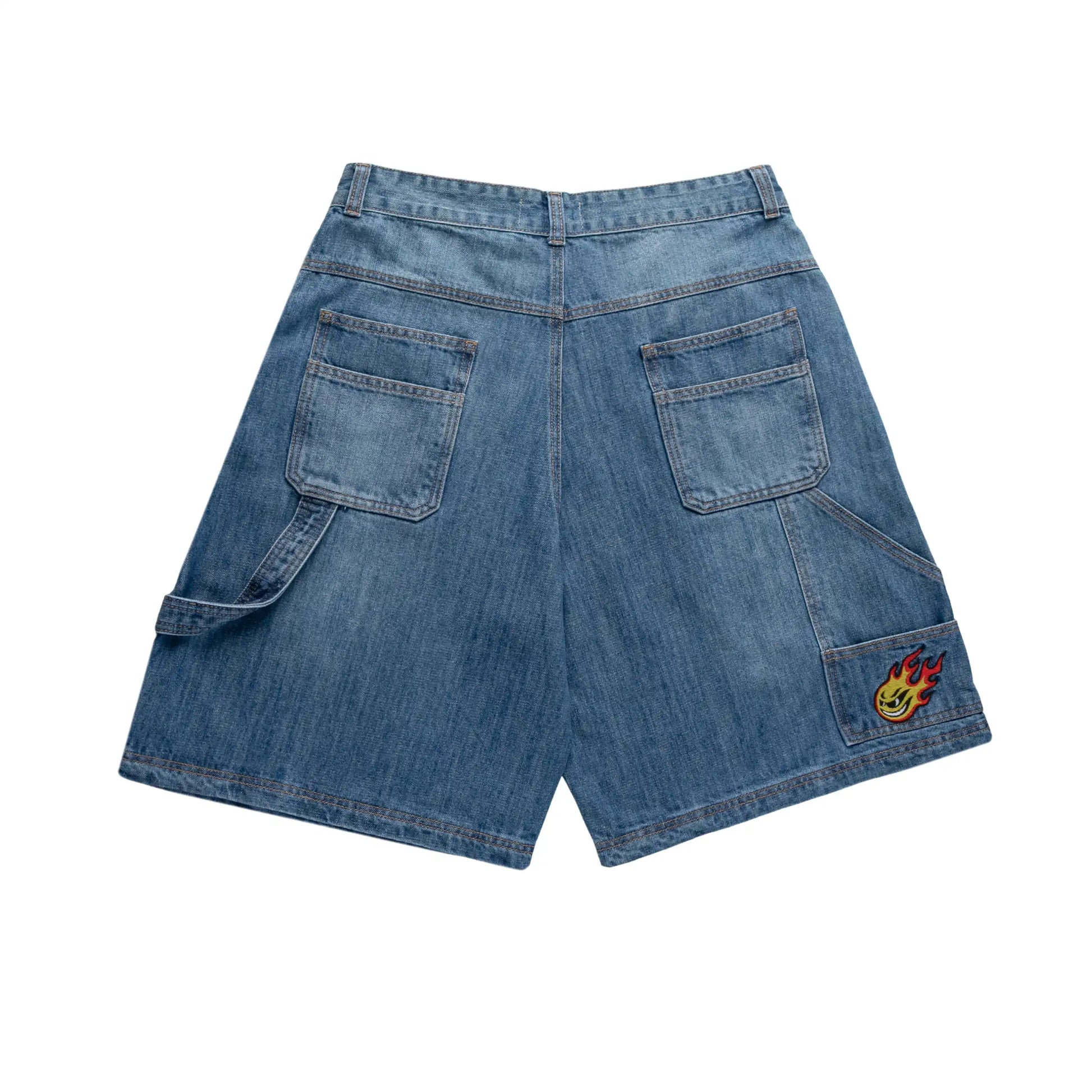 Denim Carpenter Shorts Blue