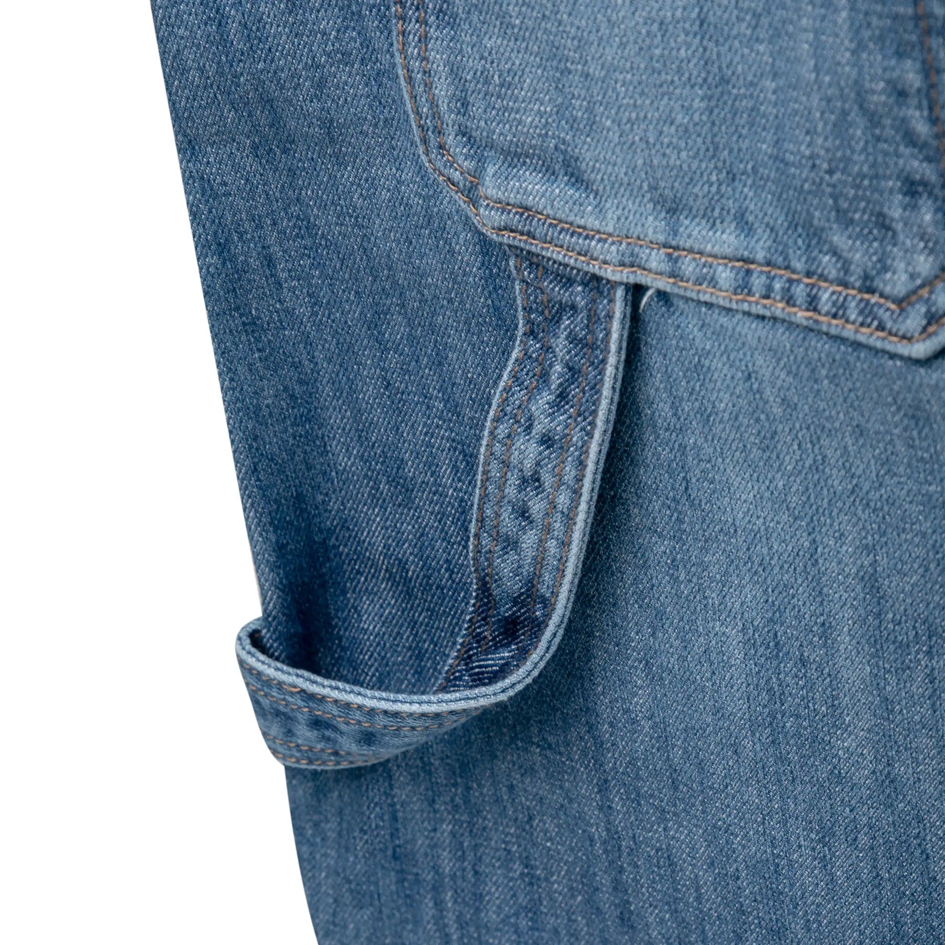 Denim Carpenter Shorts Blue