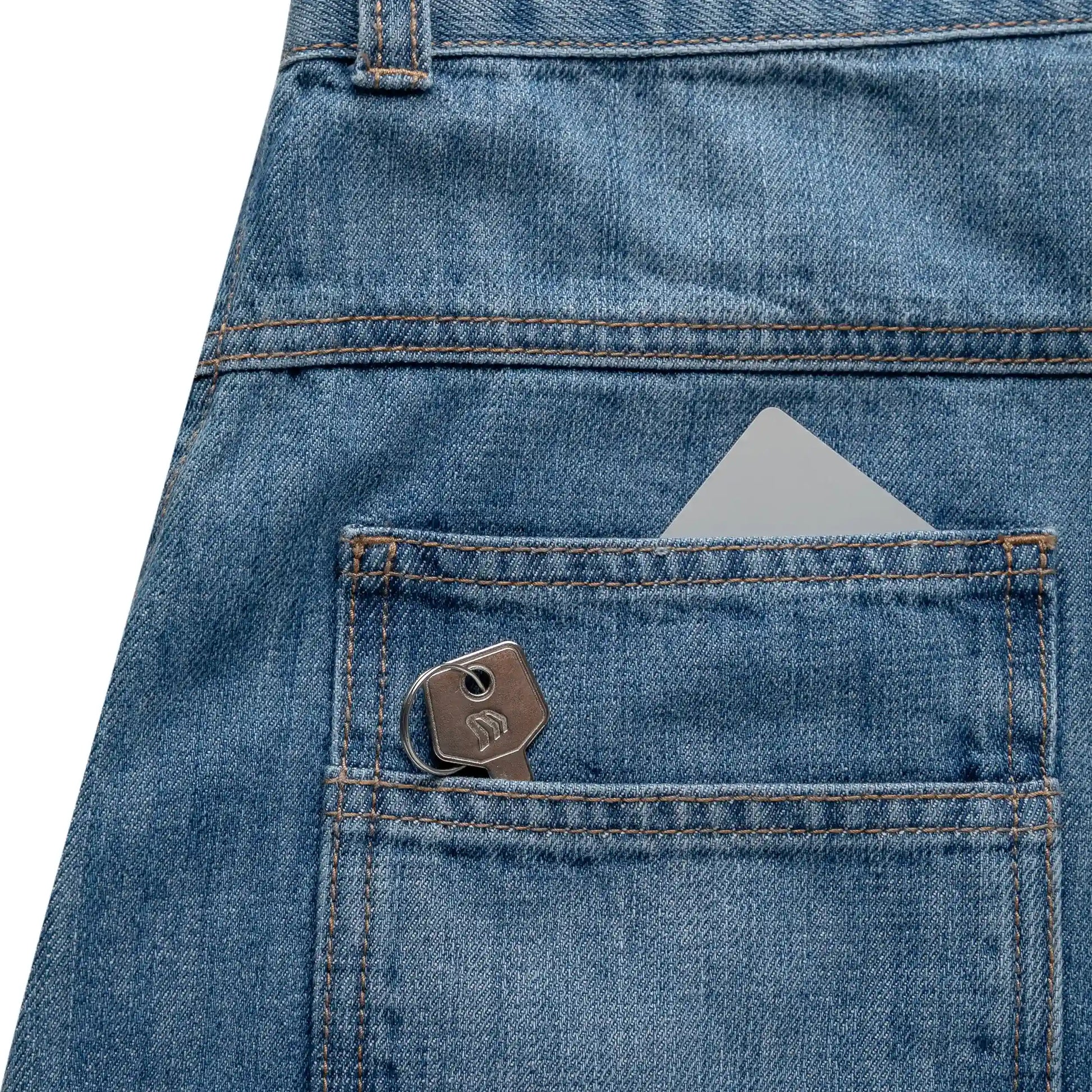 Denim Carpenter Shorts Blue