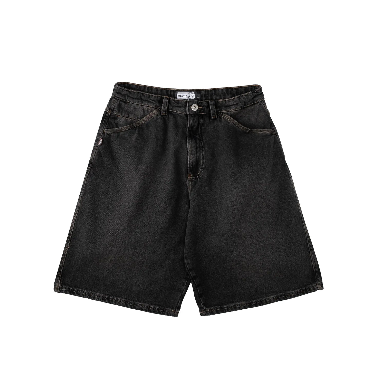Denim Fire Shorts Brown
