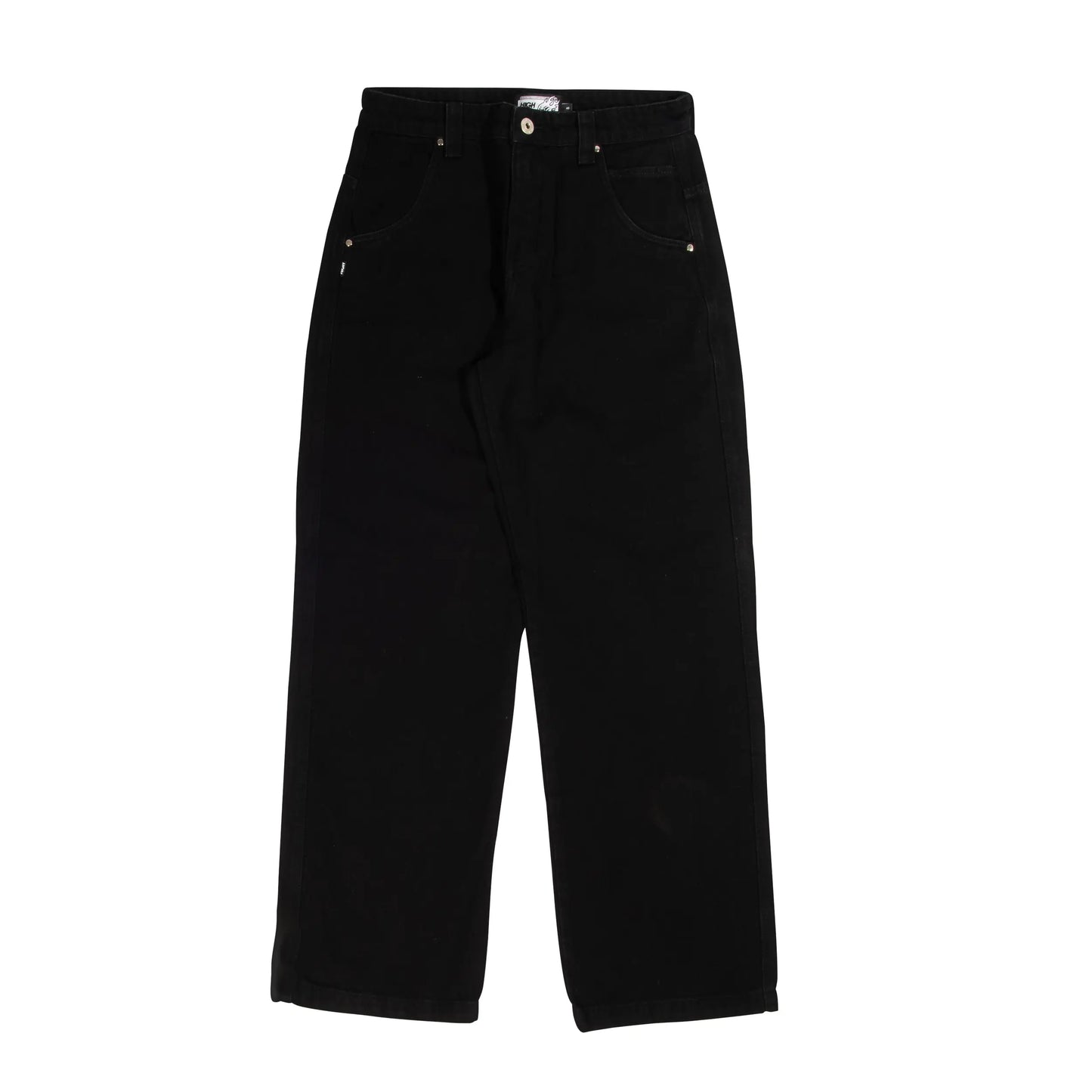 Denim Pants H-Line Black