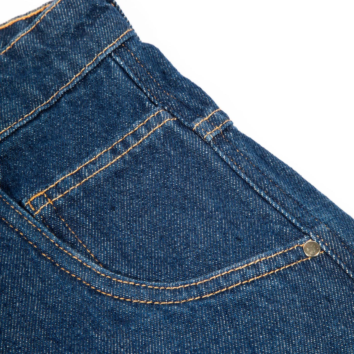 Denim Pants H-Line Raw Washed