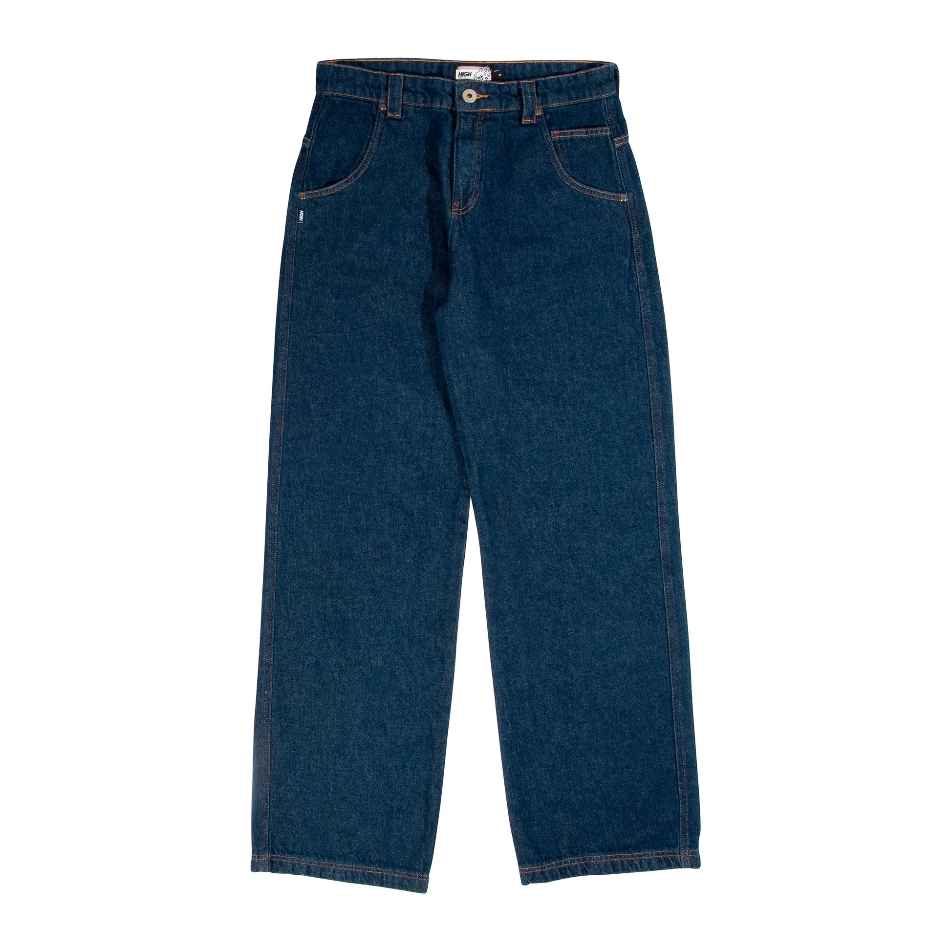 Denim Pants H-Line Raw Washed