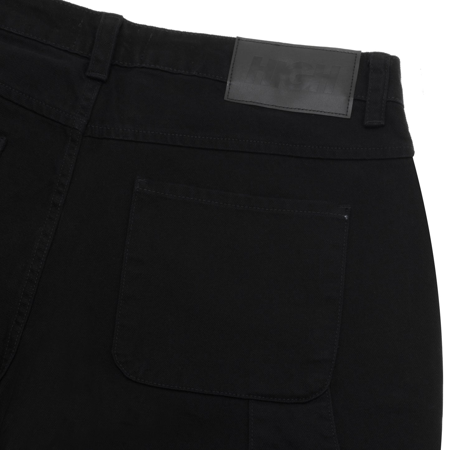 Double Knee 5 Pocket Black