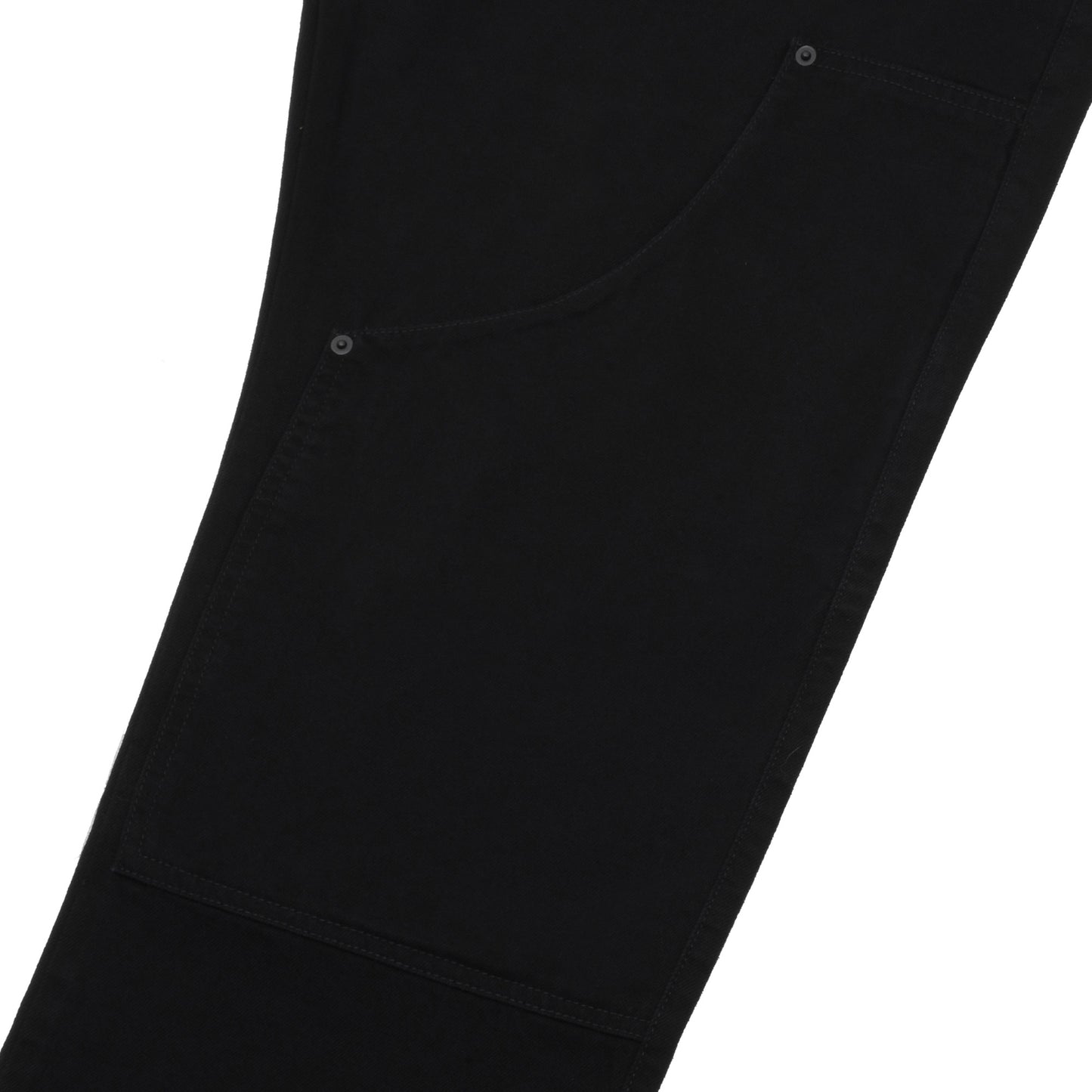 Double Knee 5 Pocket Black