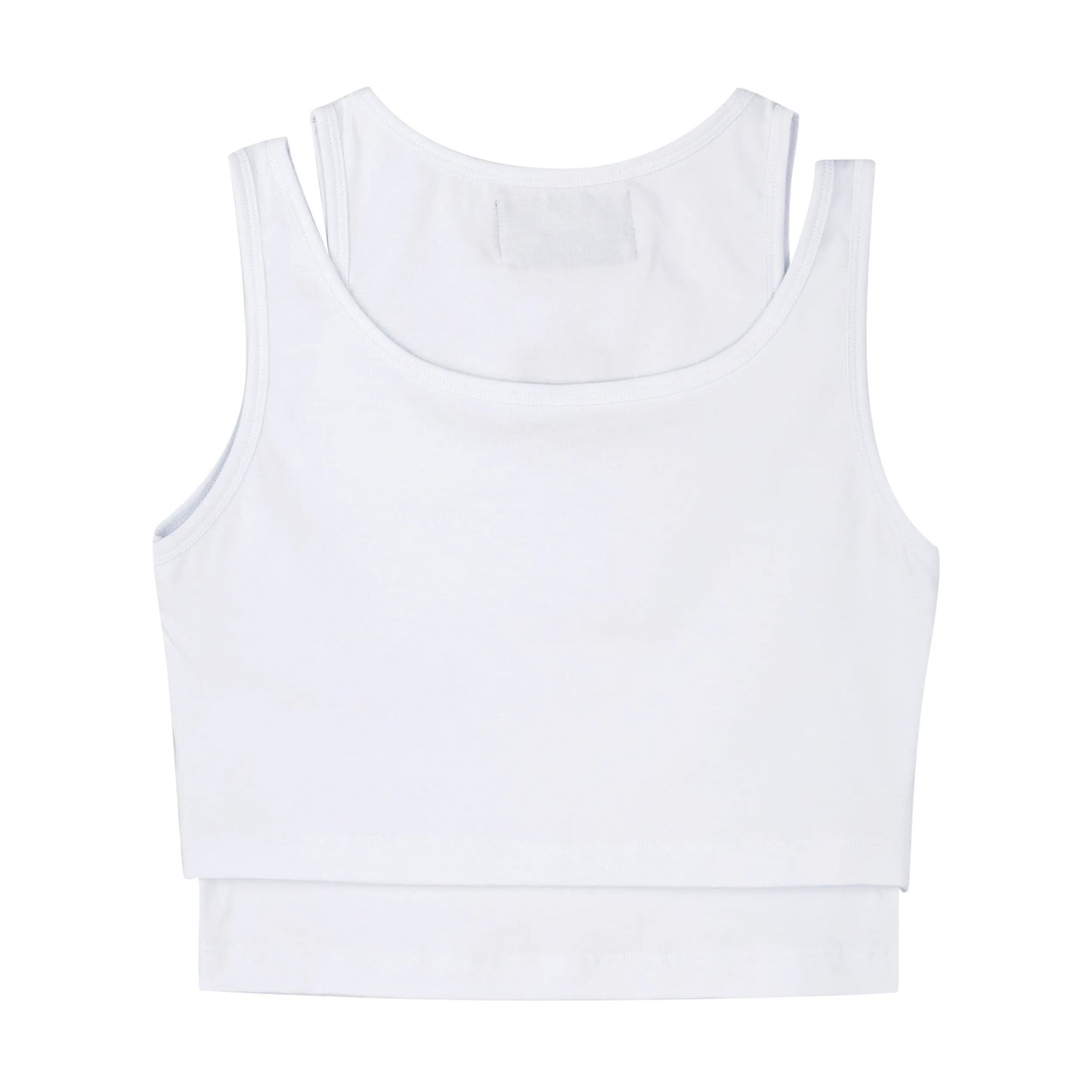 Double Take Mickey Top White