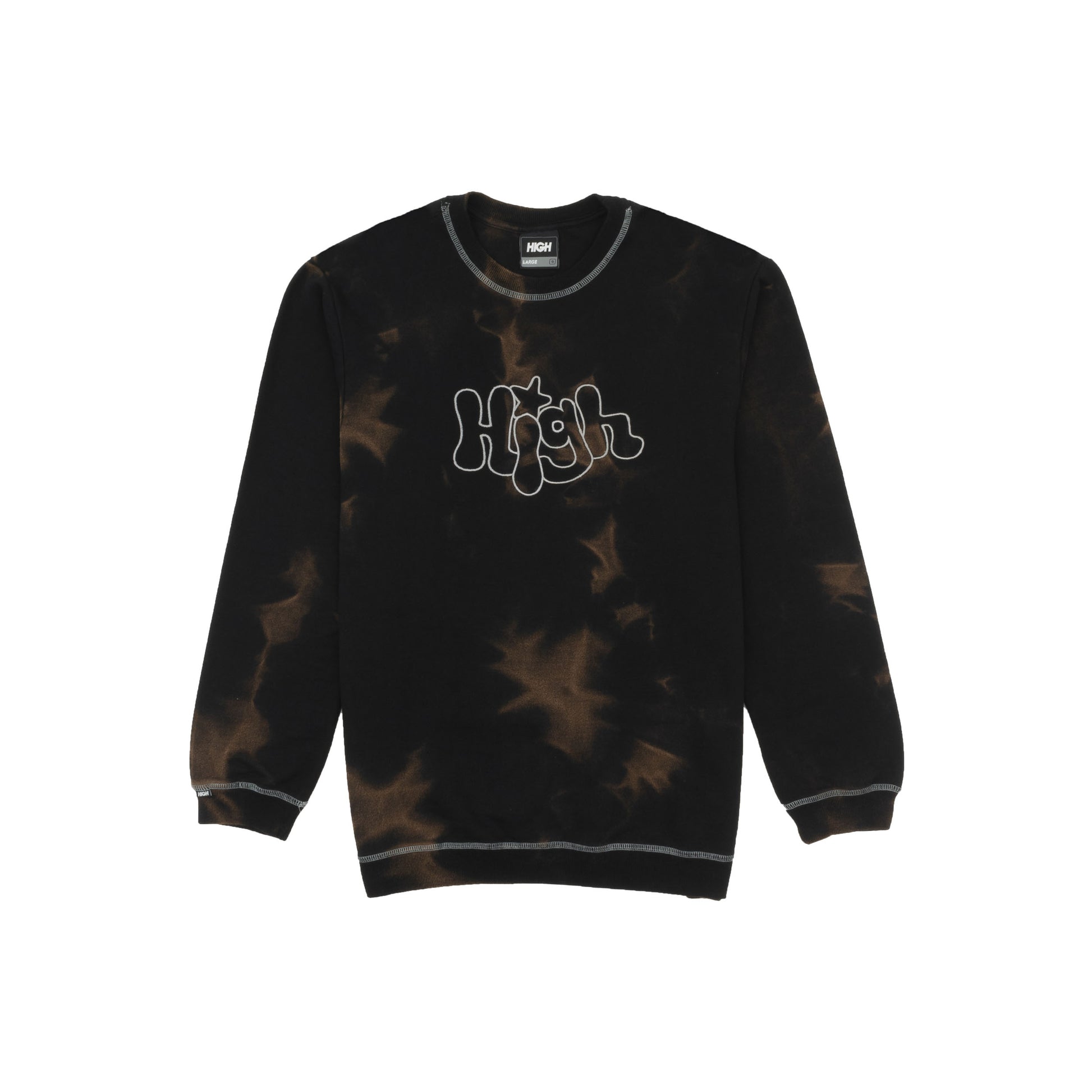 Dyed Crewneck Bubbly Black