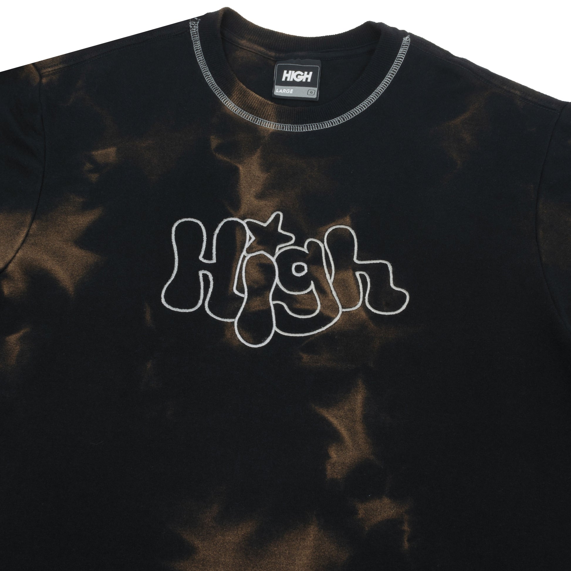 Dyed Crewneck Bubbly Black