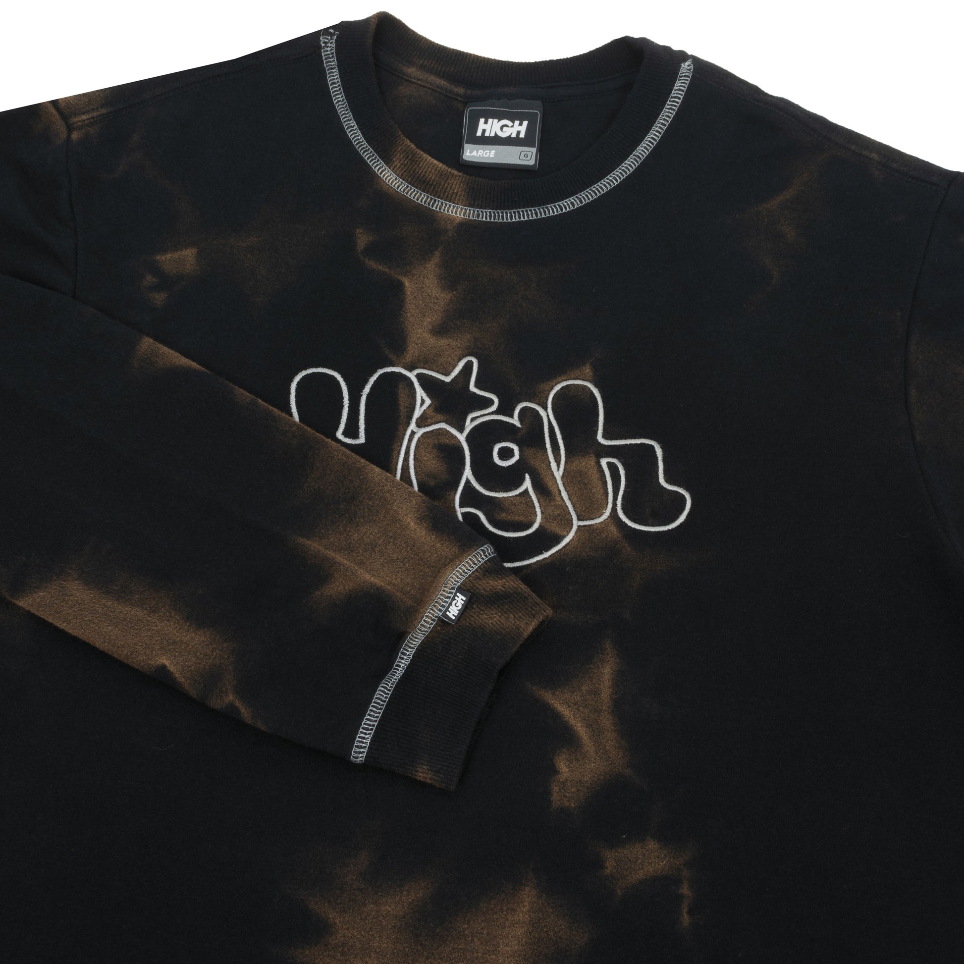 Dyed Crewneck Bubbly Black