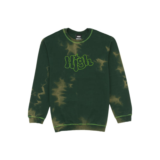 Dyed Crewneck Bubbly Green