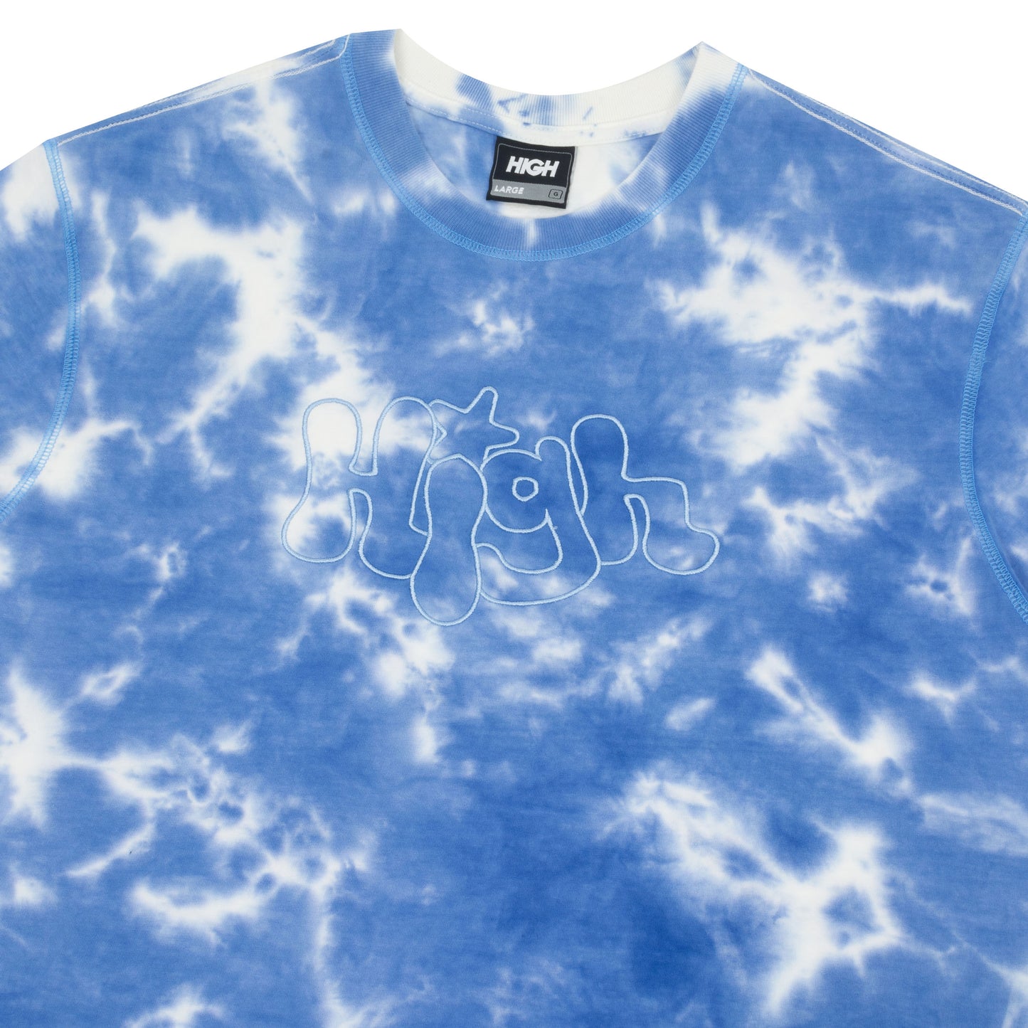 Dyed Tee Bubbly White