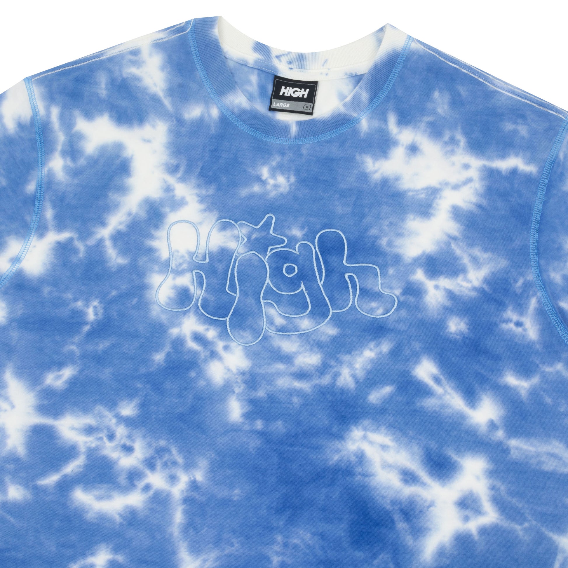 Dyed Tee Bubbly White