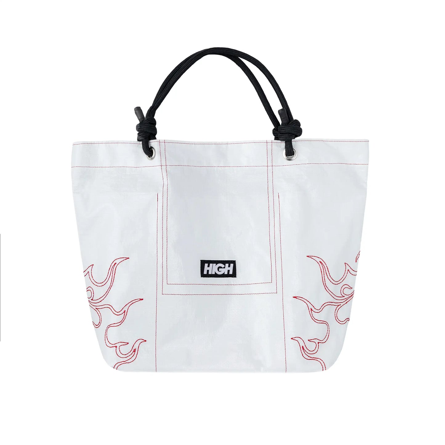 Fire Tote Bag White