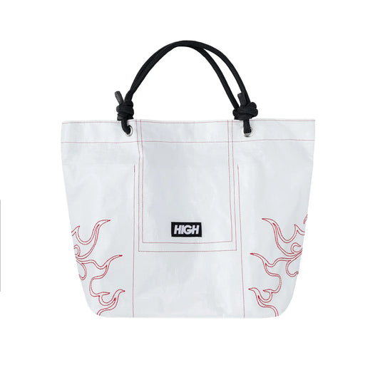 Fire Tote Bag White