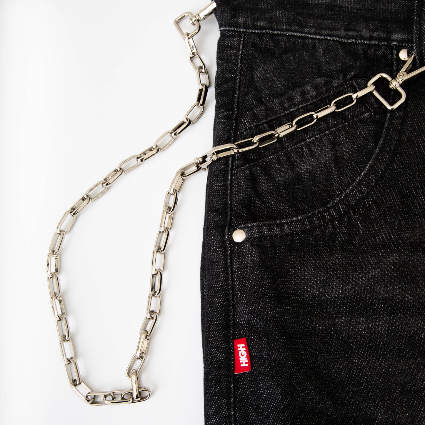 Ghost Rider Jeans Pants Black