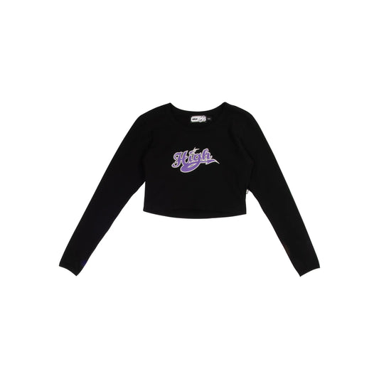 Girlz Long Sleeve Athletic Black