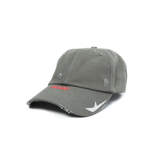 HCQC Distressed Hat Grey