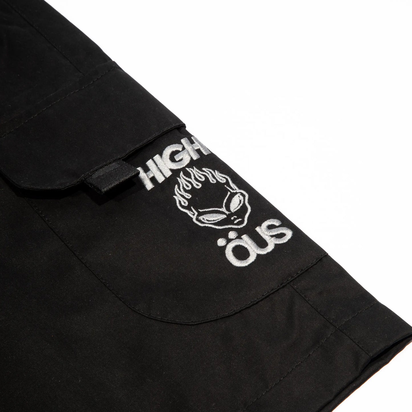 High &amp; ÖUS Nylon Shorts Black