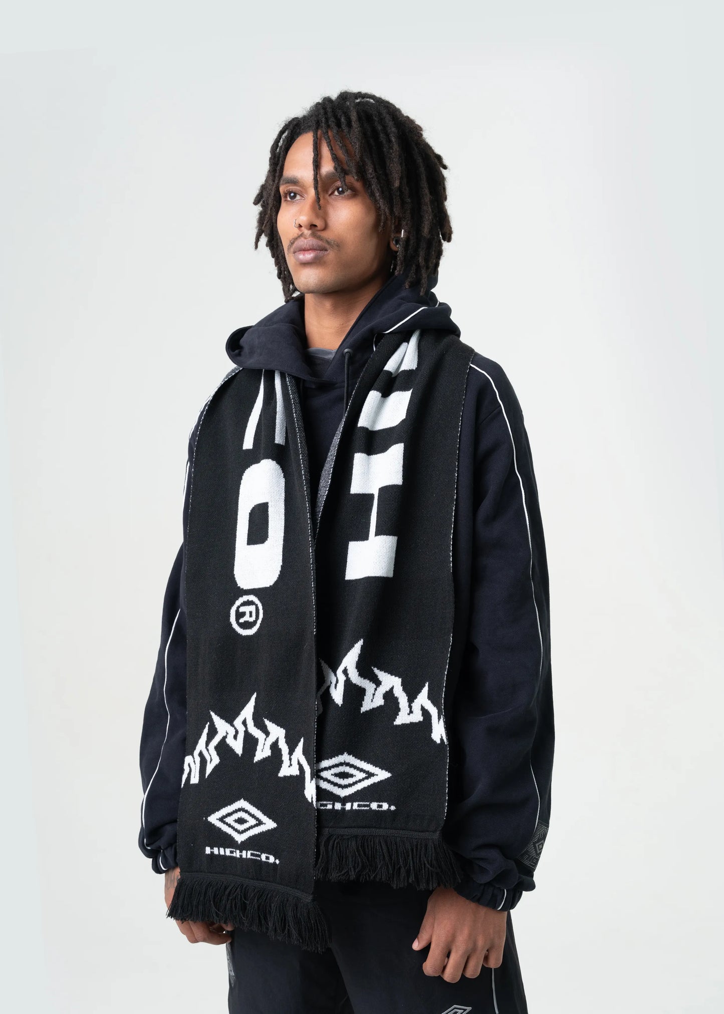 High X Umbro Scarf Black