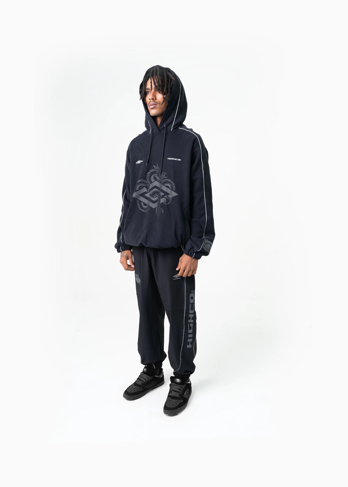High X Umbro Hoodie Black