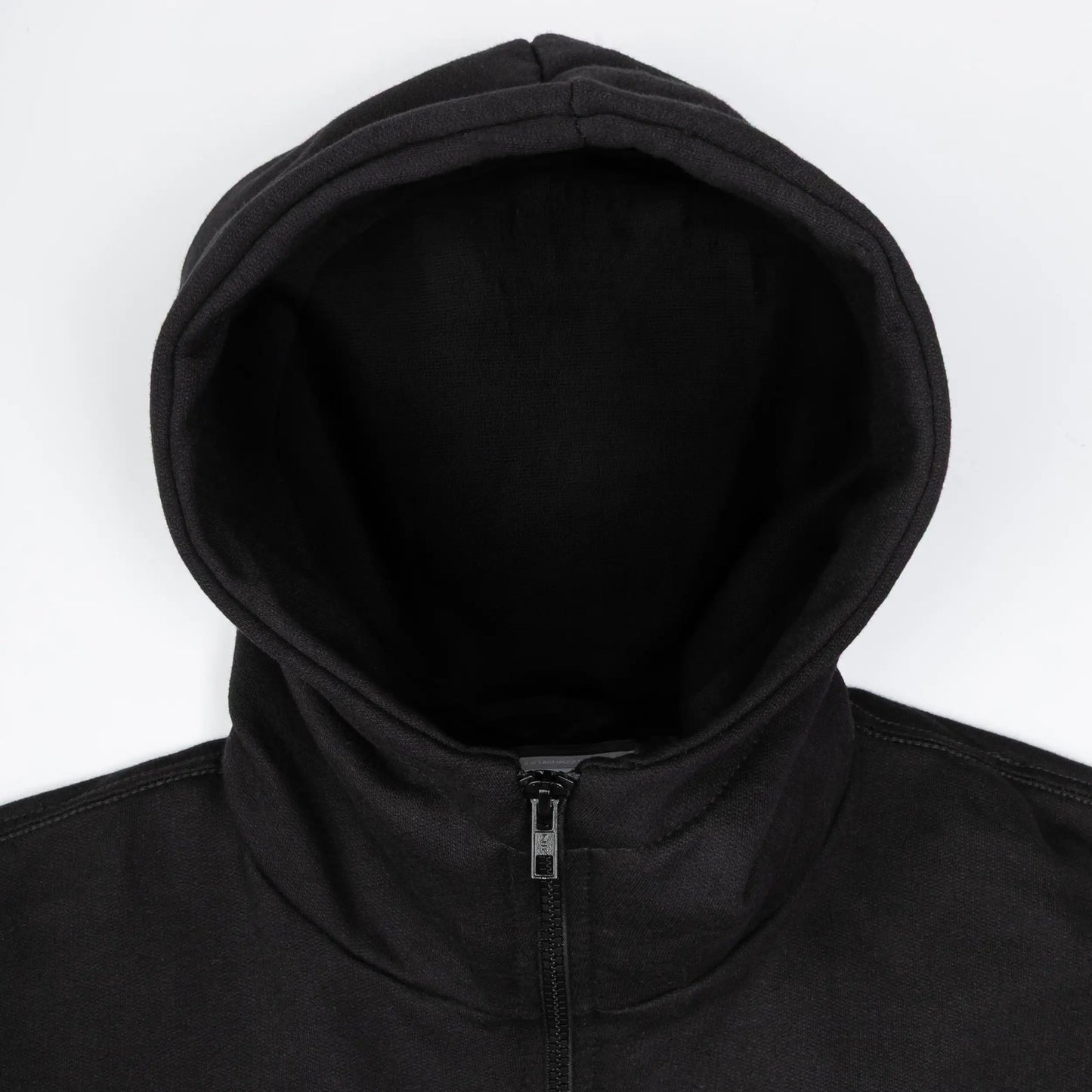Hoodie Waffle Black