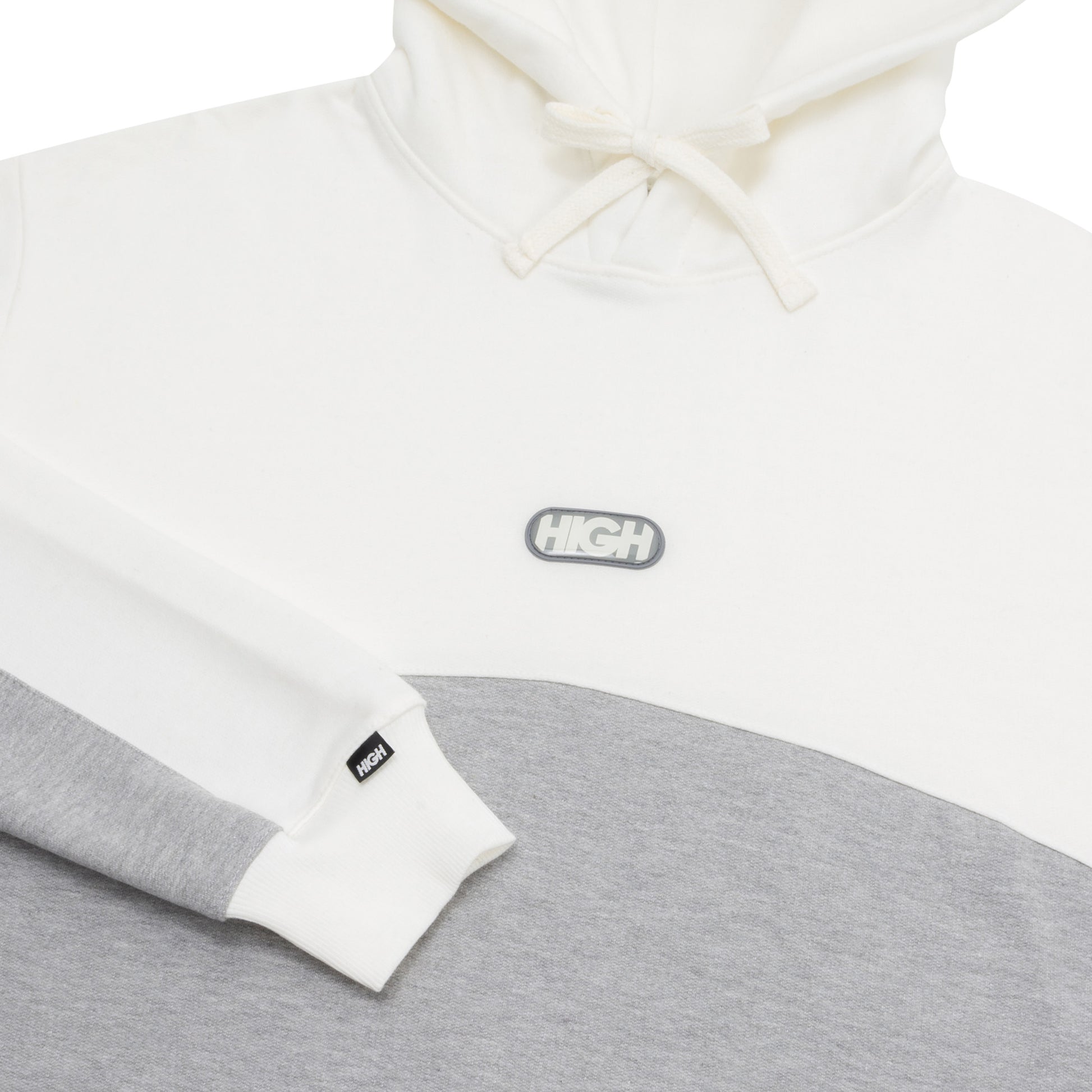 Hoodie Bridge White/ Heather Grey