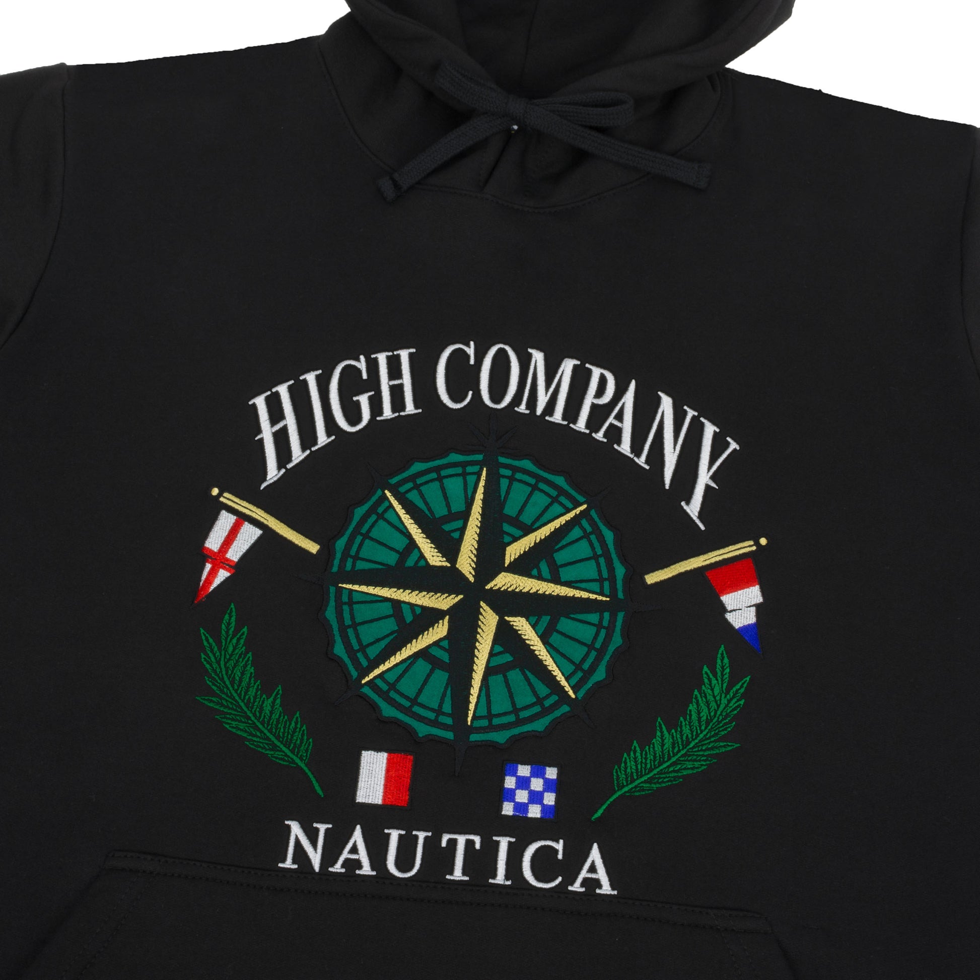 Hoodie Compass Black