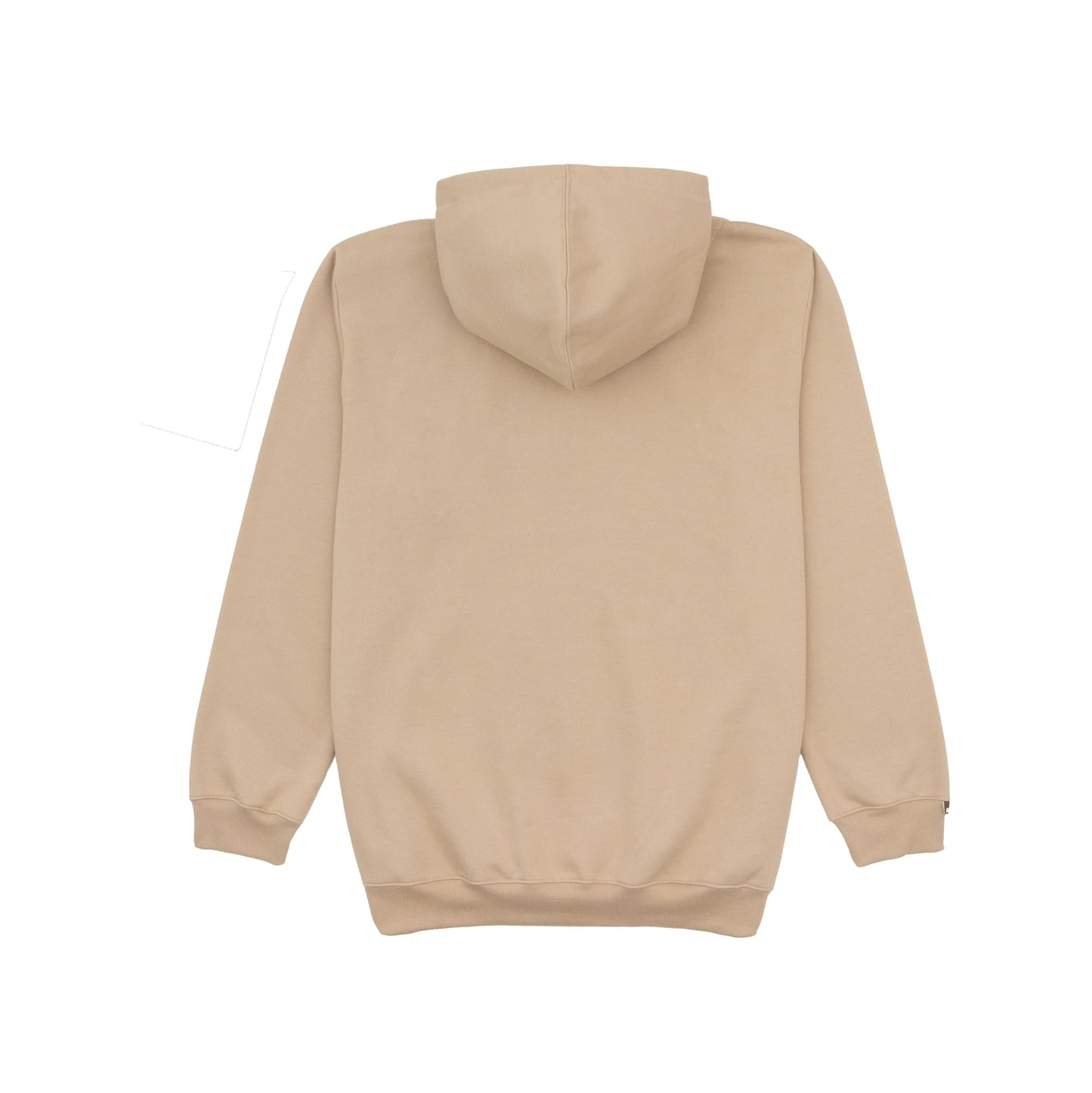 Hoodie Logo Line Beige