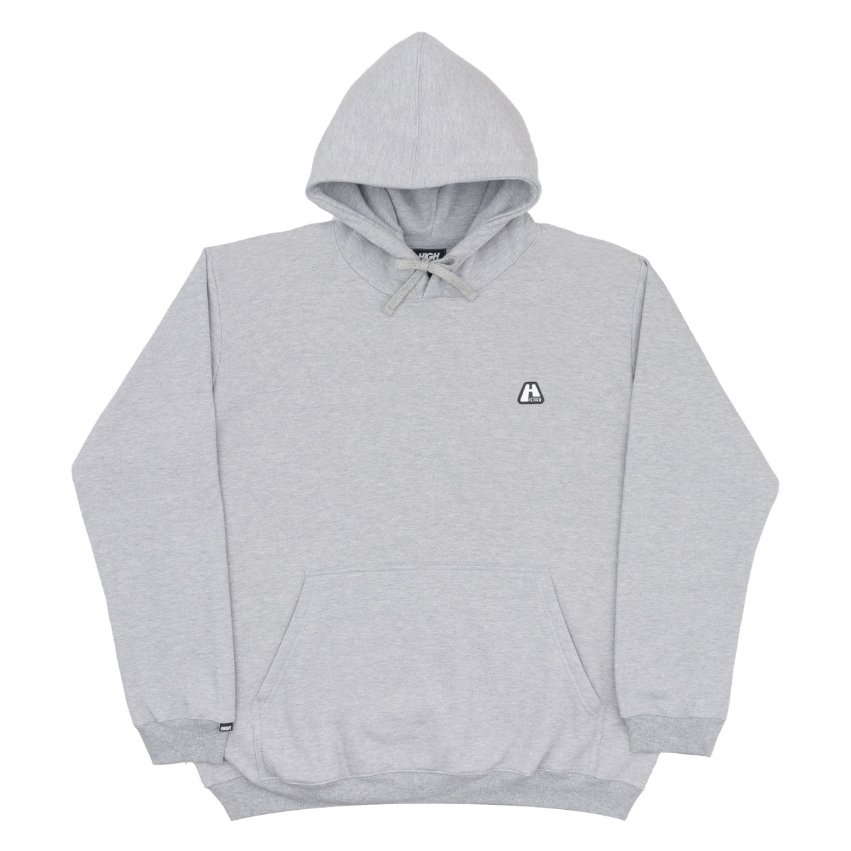 Hoodie Logo Line Heather Grey