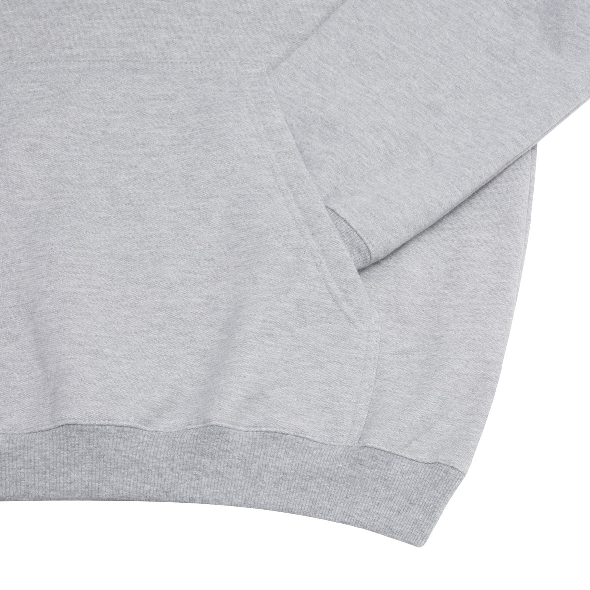 Hoodie Logo Line Heather Grey